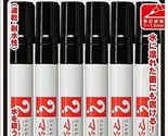 Teranishi Magic Ink Permanent Pen No.500 Fine Writing M Black 6 M500-T1-... - $55.36