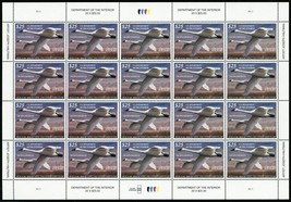 RW83 VERY RARE Pane of 20 $25 Duck Stamps Mint VF NH - Stuart Katz - $1,995.00
