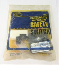 Little Giant ACS-2 48VAC/DC Condensate Overflow Safety Switch Cat. #5991... - $7.84