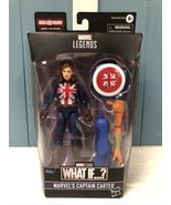Marvel Legends WHAT IF? CAPTAIN CARTER 6” Figure Brand New The Watcher BAF - $32.16 CAD