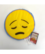 Heating / Cooling Plush Pad Pensive Face EMOJI Novelty Funny 2023 New Wi... - $19.99