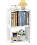 3 Tier Side Table Furniture End Accent Nightstand Display Rack Shelf Whi... - £35.30 GBP