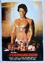 Rob Lowe Signed Autographed &quot;Youngblood&quot; 11x17 Movie Poster - Lifetime COA - $99.99