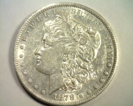 1878 Reverse Of 1879 Morgan Silver Dollar About Uncirculated+ Au+ Nice Original - £115.48 GBP
