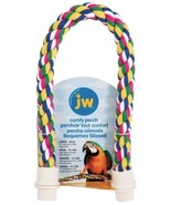 JW Pet Flexible Multi-Color Comfy Rope Perch 28&quot; Long for Birds - Large - $21.45