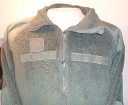 US Army Gen III sage green fleece jacket liner Large-Long - £39.82 GBP