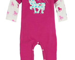 NWT Hatley Baby Girls Unicorn Long Sleeve Romper Jumpsuit 6-12 Months - £10.44 GBP