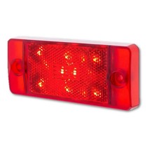 (1x) Red Rear LED Side Marker Light Bulb Lamp Lens EACH for 1970-77 Ford Bronco - £25.76 GBP