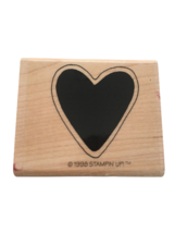 Stampin Up Rubber Stamp Country Heart Shape Love Valentines Day Card Making Art - £3.18 GBP