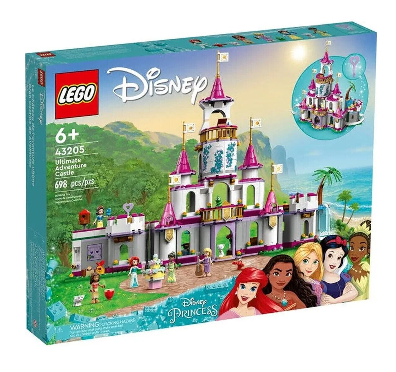 Primary image for LEGO Disney Princess Ultimate Adventure Castle (43205) NEW (See Details)