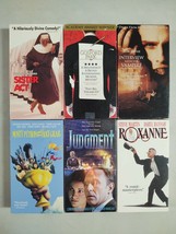 LOT OF 6 VHS Tapes Gosford Park Sister Act Roxanne Monty Python And Holy... - £15.56 GBP