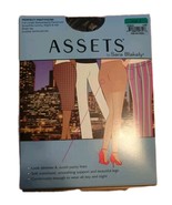 ASSETS PERFECT PANTYHOSE by Sara Blakely Size 3 Black Full Body Shaping  - $324.39 MXN