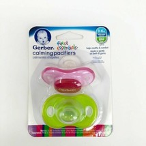 Gerber First Essentials Calming Pacifiers 0-6 Months 2 Pack Discontinued - $16.75