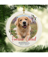 Forever Loved, Personalized Memorial Ornaments, Custom Photo Gift - €9,47 EUR