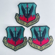 U.S. Air Force Tactical Air Command Lot of 3 Subdued USAF Patches Nice Condition - £9.43 GBP