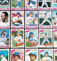 1979 &amp; 1980 O-Pee-Chee OPC Los Angeles Dodgers Baseball Card Lot NM+ (27 Cards) - £23.58 GBP