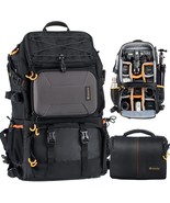 Tarion Pro 2 Bags In 1 Camera Backpack Large With 15.6&quot; Laptop Compartment - $181.99