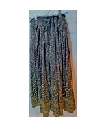 Soft, Brown/Black Maxi Skirt, Made in India M/L - $491.17 MXN