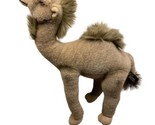 Aurora Classic Medium Realistic Looking Tan Camel 16 inches high Plush - $20.92