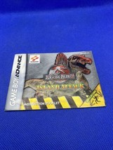 Jurassic Park Iii: Island Attack (Nintendo Game Boy Advance, Gba) Manual Only! - £16.67 GBP