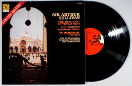 Sir Arthur Sullivan - The Merchant of Venice Suite Vinyl LP • Numbered Limited - $77.11