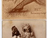 6 Vintage Humorous / Comic  Postcards 1900 - 1915 - $11.88