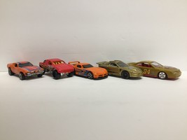 Lot of 5 Played with Cars and Trucks Vintage Hot Wheels and More #18MQ - £2.97 GBP