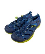 Keen Big Kids Newport H2 Kids 7 Cap Toe Sandals Shoes Blue Quick Dry Wat... - £32.99 GBP