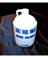 Stoneware 4/5 Quart Crock Whiskey Jug, Ehrle Bros. Winery Amana Colon AA... - €34,45 EUR