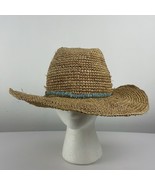 O’Rageous Women’s  Straw Hat, W / Beaded Trim, One Size - £16.62 GBP