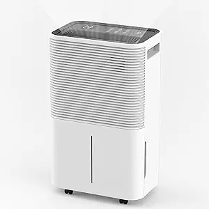 Dehumidifier, 45 Pint (50 Pint Under 90F/90% Rh) Dehumidifiers For Home Up To 35 - £293.41 GBP