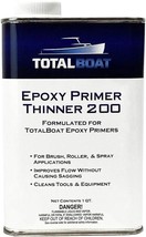 TotalBoat Epoxy Primer Thinner 200 Marine Solvent (Quart), Clear, 32 Fl ... - £37.05 GBP