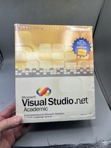 Microsoft Visual Studio.net 2003 Academic Box CDs Manuals Product Key Complete - £31.59 GBP