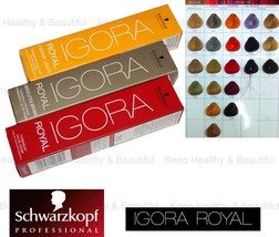 1x Schwarzkopf IGORA Permanent Color Creme Specialities/Highlifts 60ml  - $9.50