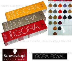 1x Schwarzkopf IGORA Permanent Color Creme Specialities/Highlifts 60ml  - £7.59 GBP