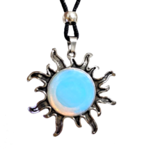 Opalite Soleil Pendentif Pierre Précieuse Mer Opale Cristal Guérison Chakra... - £6.25 GBP