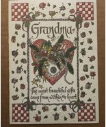 Lynn Norton Parker Grandma Christmas Greeting Card Unused With Envelope - $4.00