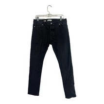 Topman Black Stretch Skinny Men Jeans Size 34S - £23.00 GBP