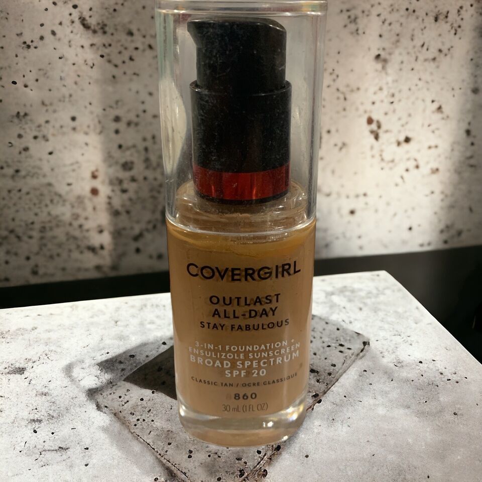 CoverGirl Outlast All Day Stay Fabulous 3-in-1 Foundation #860 Classic Tan - $9.25