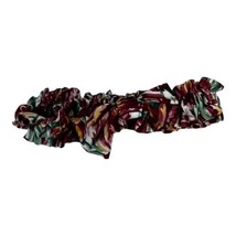 Longaberger Floral Garter Dark Fall Colors Flowers Medium Basket Add On Bow - $9.94