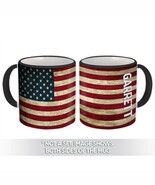 GARRETT Family Name : Gift Mug American Flag Name USA United States Pers... - $21.69 CAD