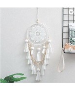 Handmade Traditional Hanging Boho Tassels Wood Beads Dreamcatcher (2) - £12.92 GBP