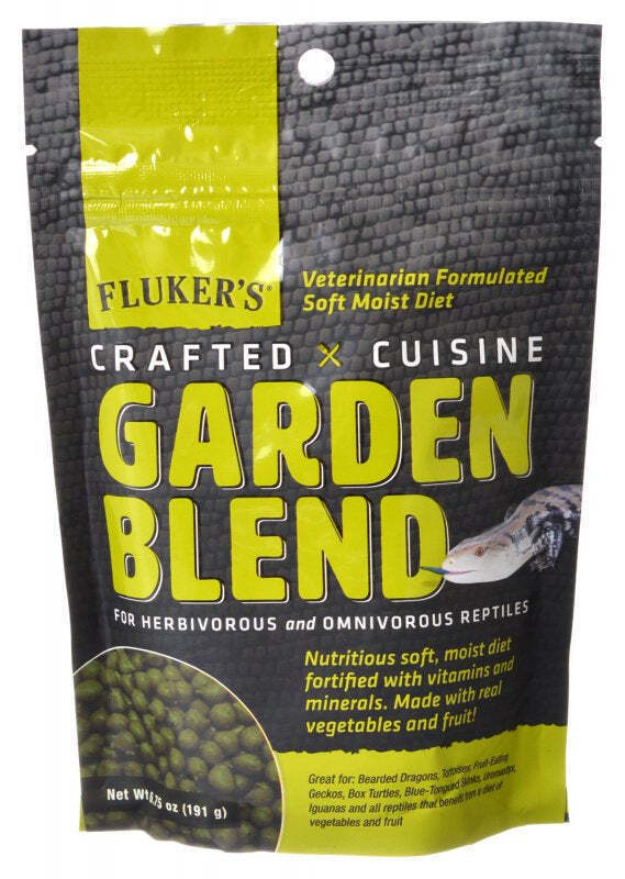 Primary image for Flukers Crafted Cuisine Garden Blend Reptile Diet - Veterinarian-Formulated Mois