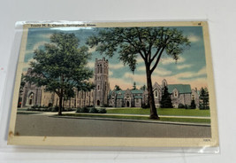 Postcard Springfield, MA  Historic Trinity Church Posted 1943 - £1.99 GBP
