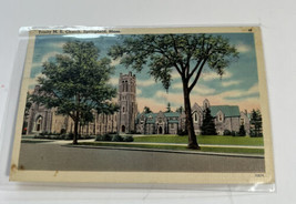 Postcard Springfield, MA  Historic Trinity Church Posted 1943 - £1.90 GBP