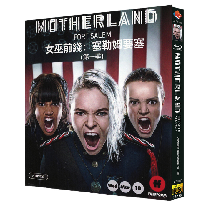 Motherland: Fort Salem Season 1-3 Blu-ray Disc 1080P Full HD New Sealed - $43.00