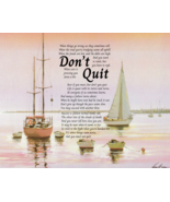 Never Framed 8 x 10 Art Print Sailing Boating Morning at Dusk - Artist H... - $9.57 CAD+