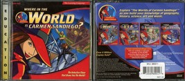Where In The World Is Carmen Sandiego? Vintage Pc CD-ROM 1999 New Sealed - £25.76 GBP