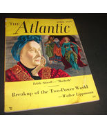 THE ATLANTIC Magazine April 1950 Edith Sitwell Macbeth Break Up 2 Power ... - $18.99
