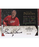 2007-08 O-PEE-CHEE PREMIER #06-GH GORDIE HOWE ORIGINAL SIX GOLD AUTOGRAP... - $495.00